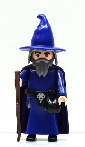 Blauer magier zauberer - magier,